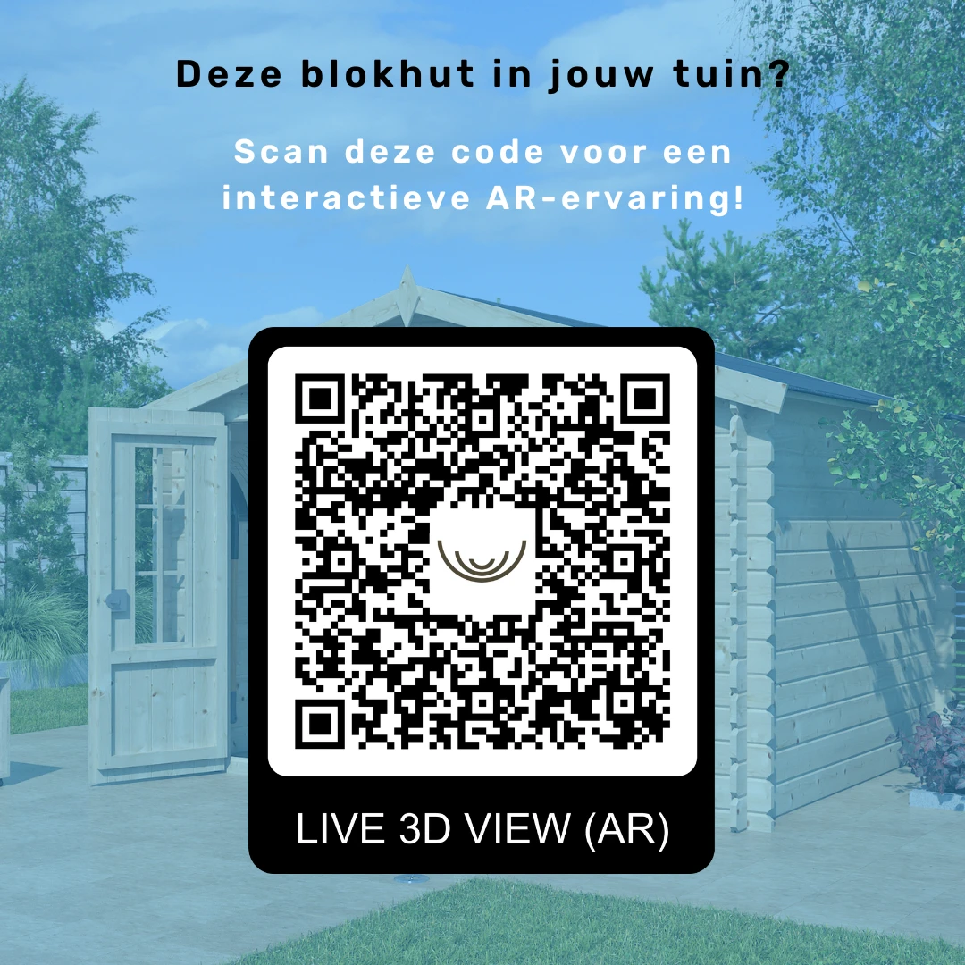 Woodlands Blokhut Gloucester L 760 x 295 cm - Afbeelding 9